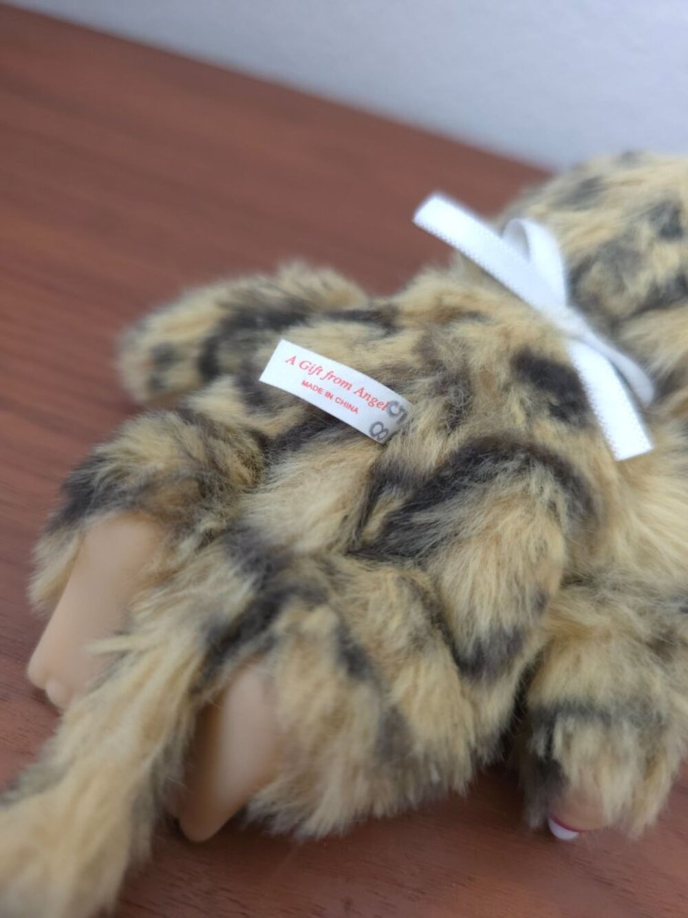 NWOT Sekiguchi Monchhichi COLORS Mini Plush Keychain Leopard Print Outfit RARE - Picture 5 of 7